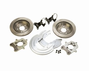 Ford Mustang Brake Kit - Rear - Ford Racing - Brake Bracket Upgrade Kit - `94-`04 Ford Mustang Brake Kit - Rear - Ford Racing - Brake Bracket Upgrade Kit - `94-`04